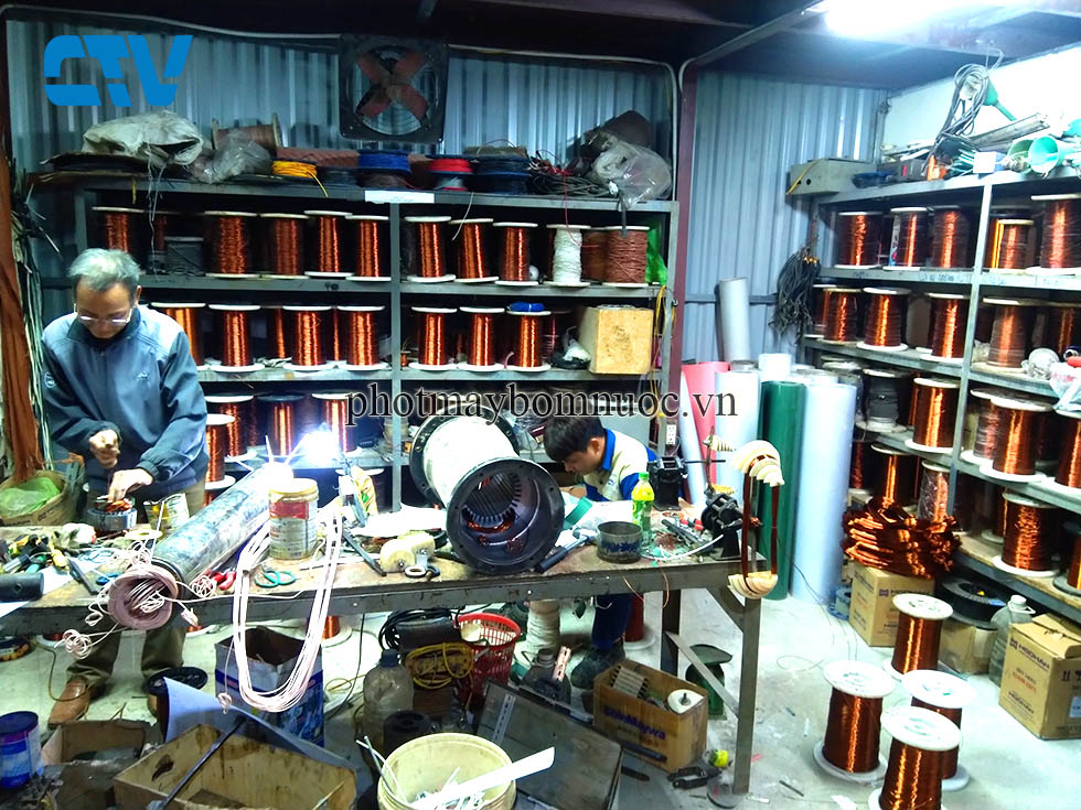 Sửa máy bơm nước bị cháy uy tín tại Hà Nội