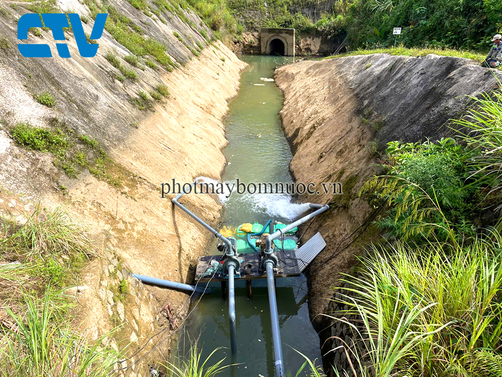 Thuê máy bơm đầu rời công nghiệp công suất lớn, giá tốt, giao nhanh